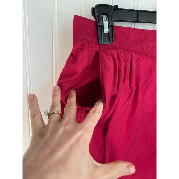 Vintage Christian Dior Skirt Suit 100% Blazer Sz 10 Skirt Sz 12 Pink USA - Picture 6 of 9